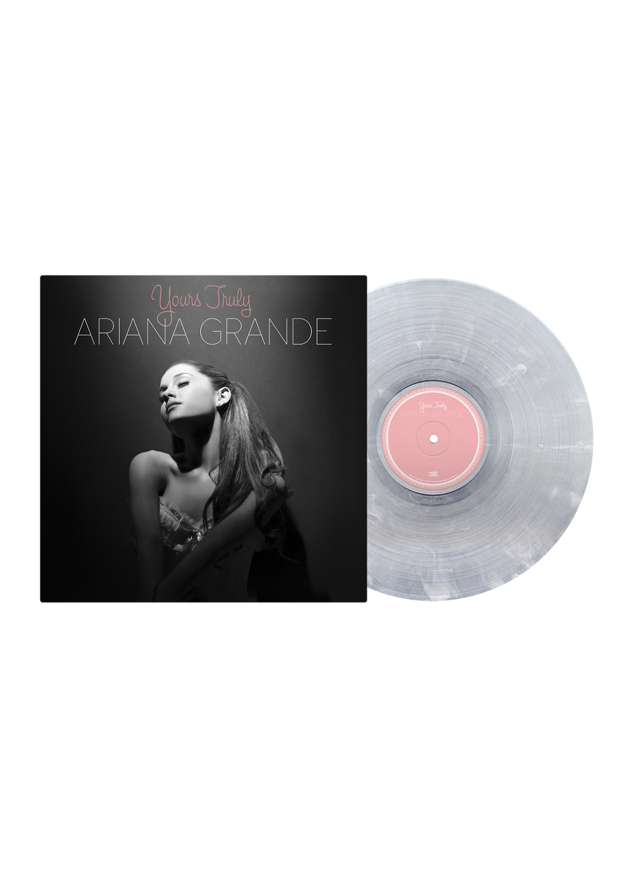 yours truly lp (clear & white swirl)