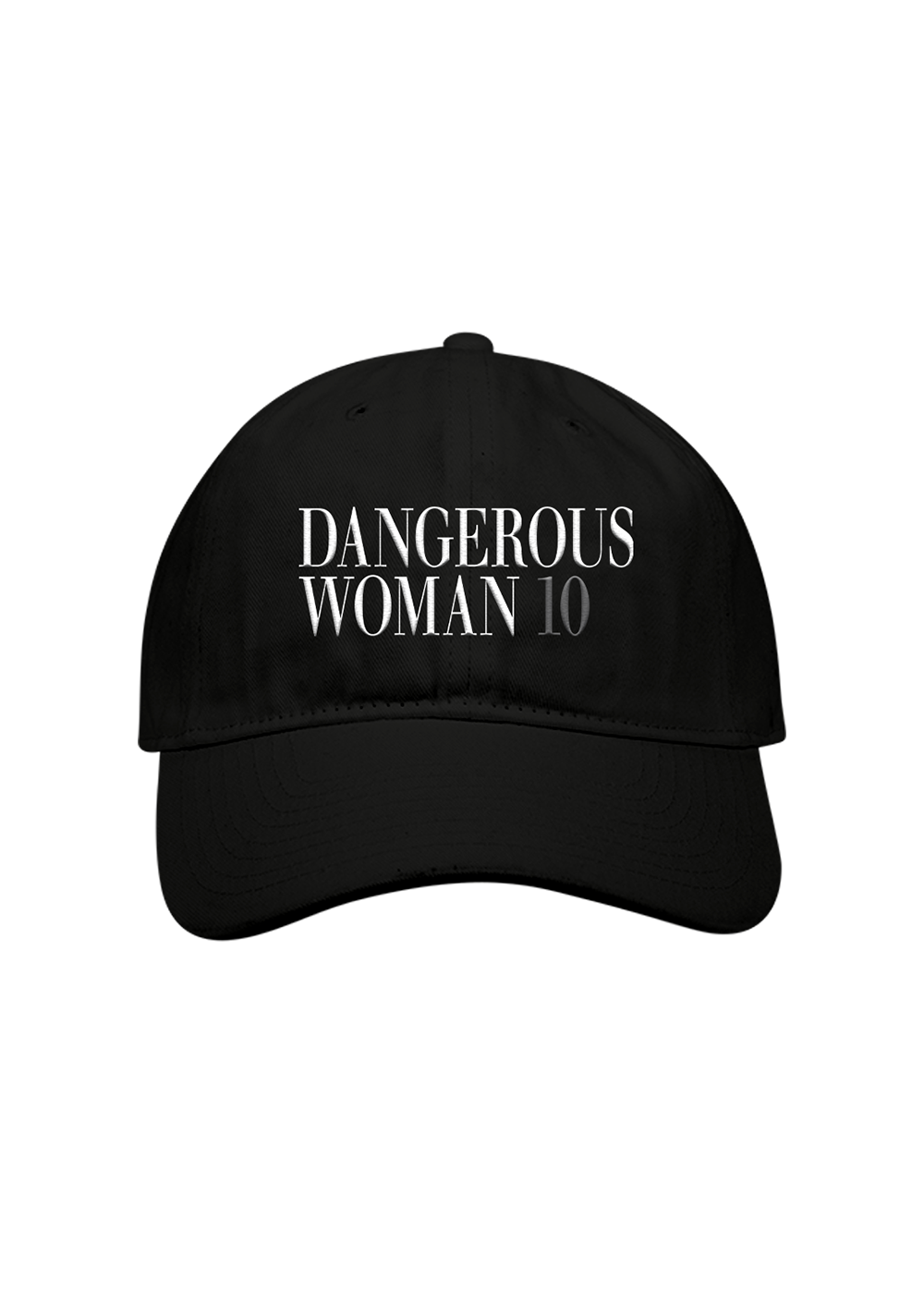 Ariana Grande Dangerous Woman 10 Hat Black — Official DW10 Accessories