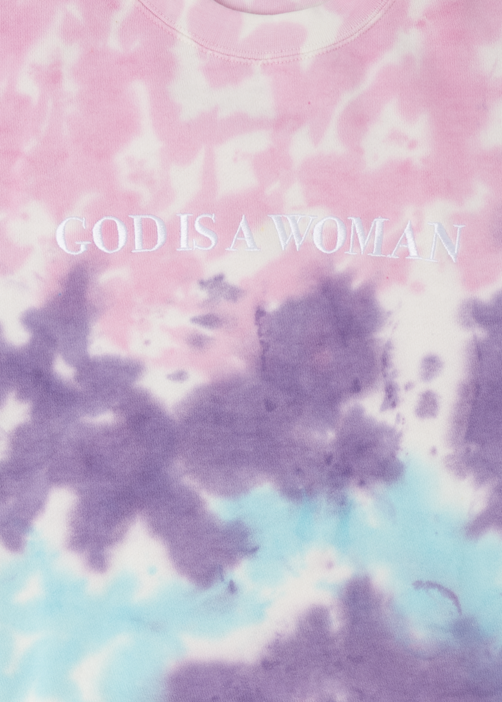 god is a woman crewneck