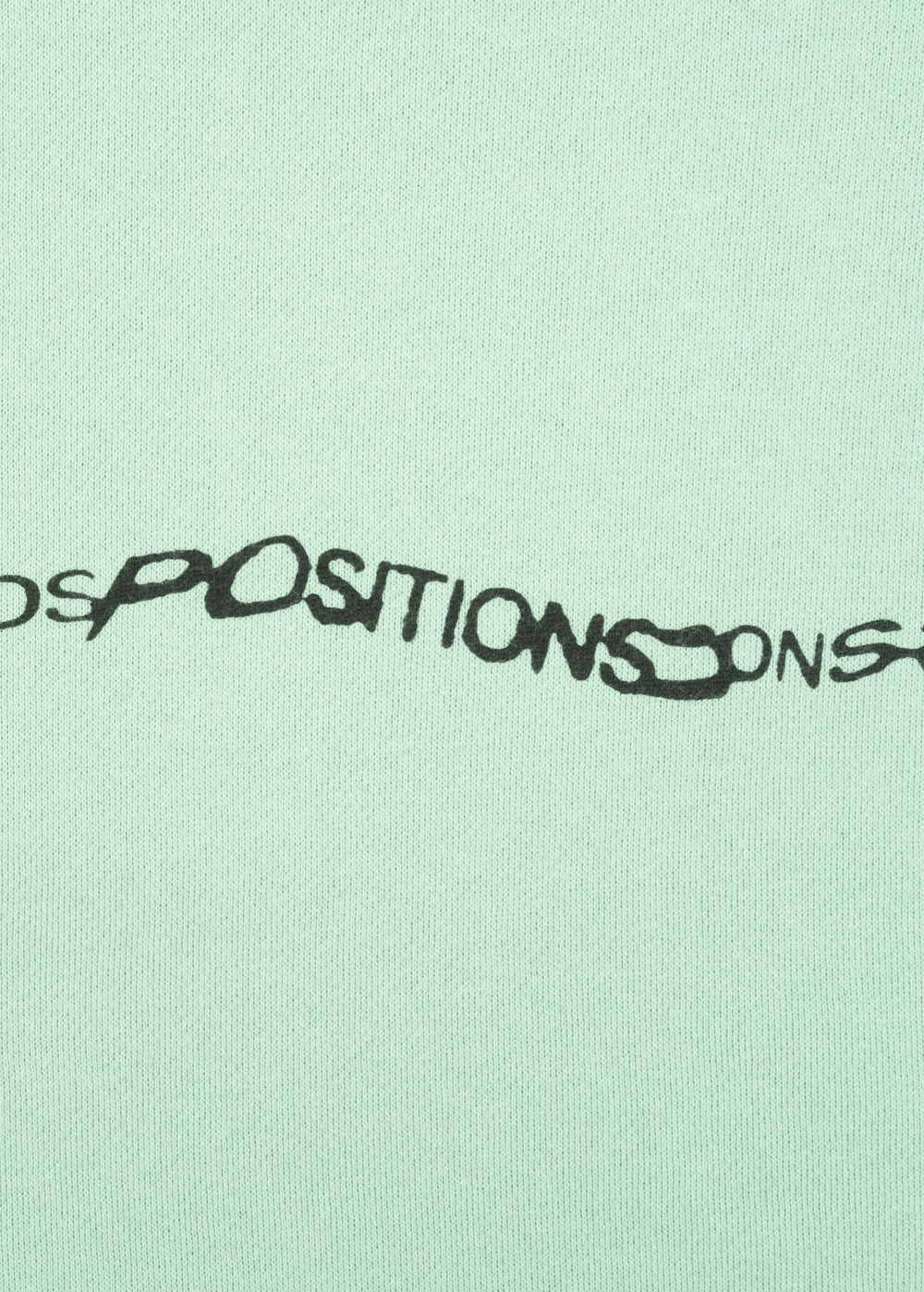 positions mint hoodie