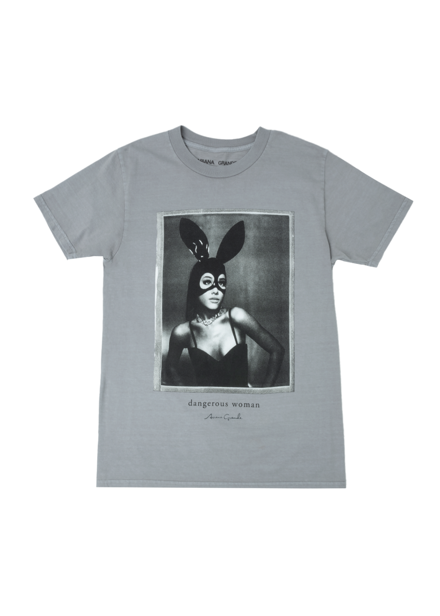 dangerous woman gray t-shirt