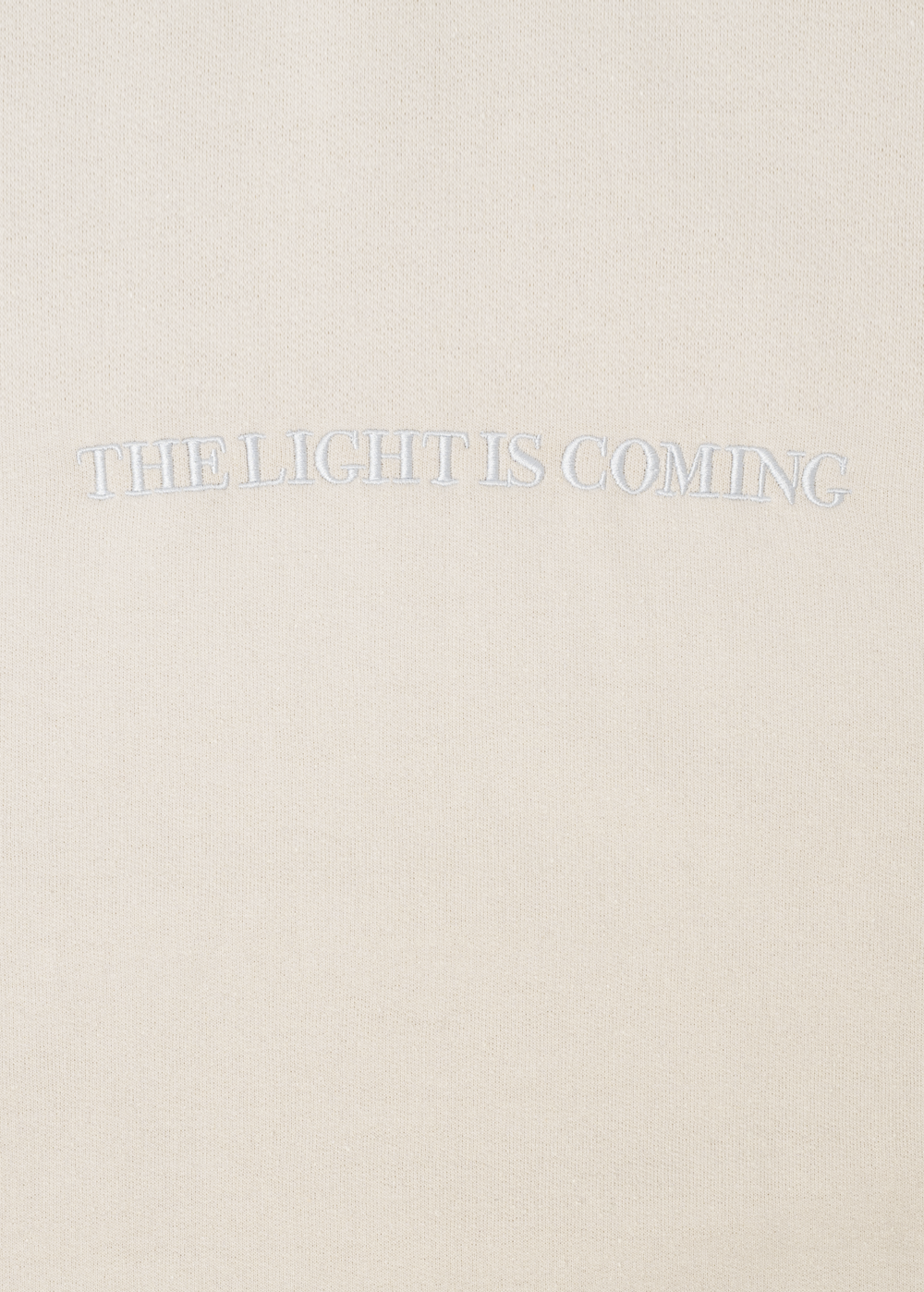 the light is coming crewneck