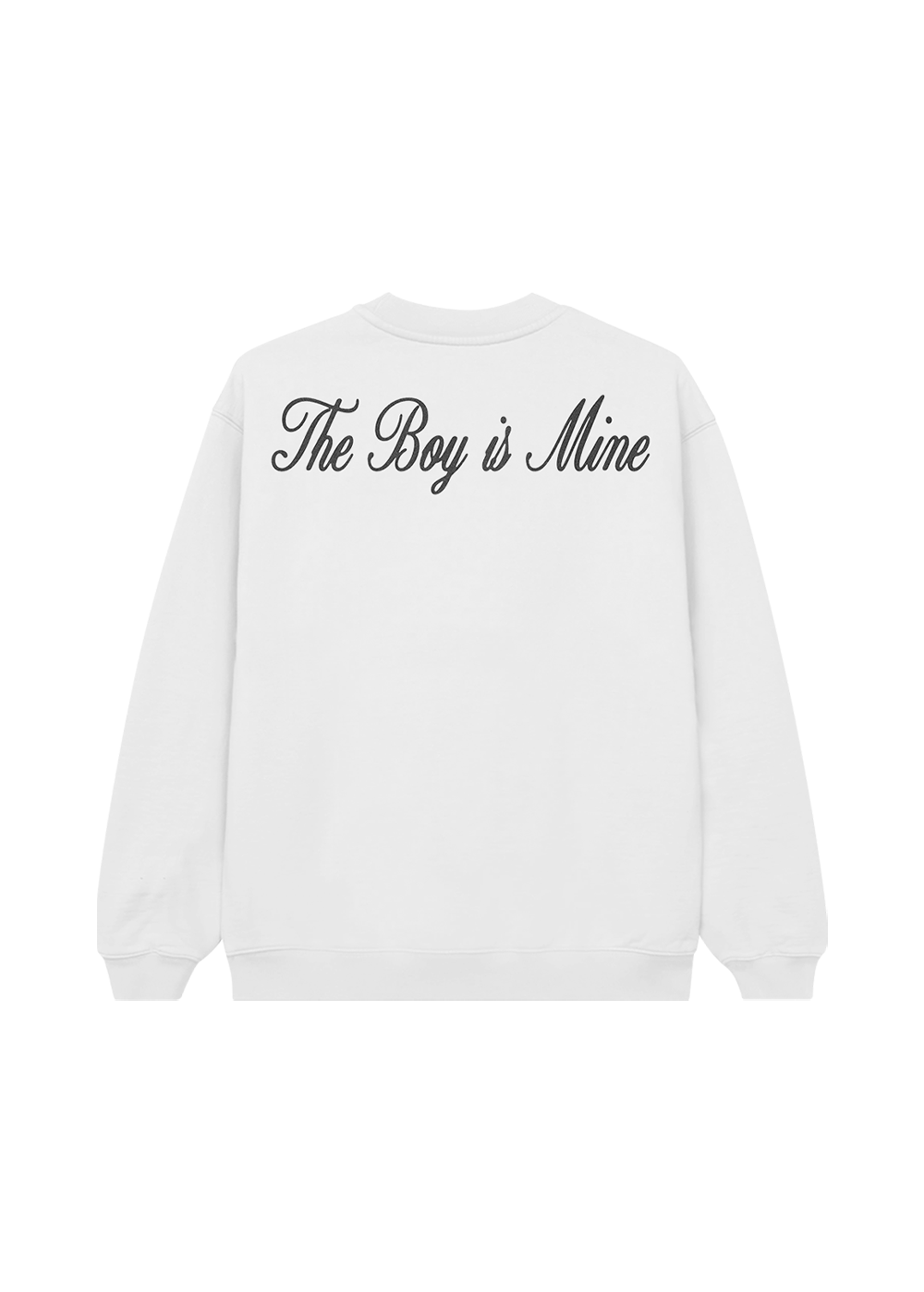 the boy is mine crewneck
