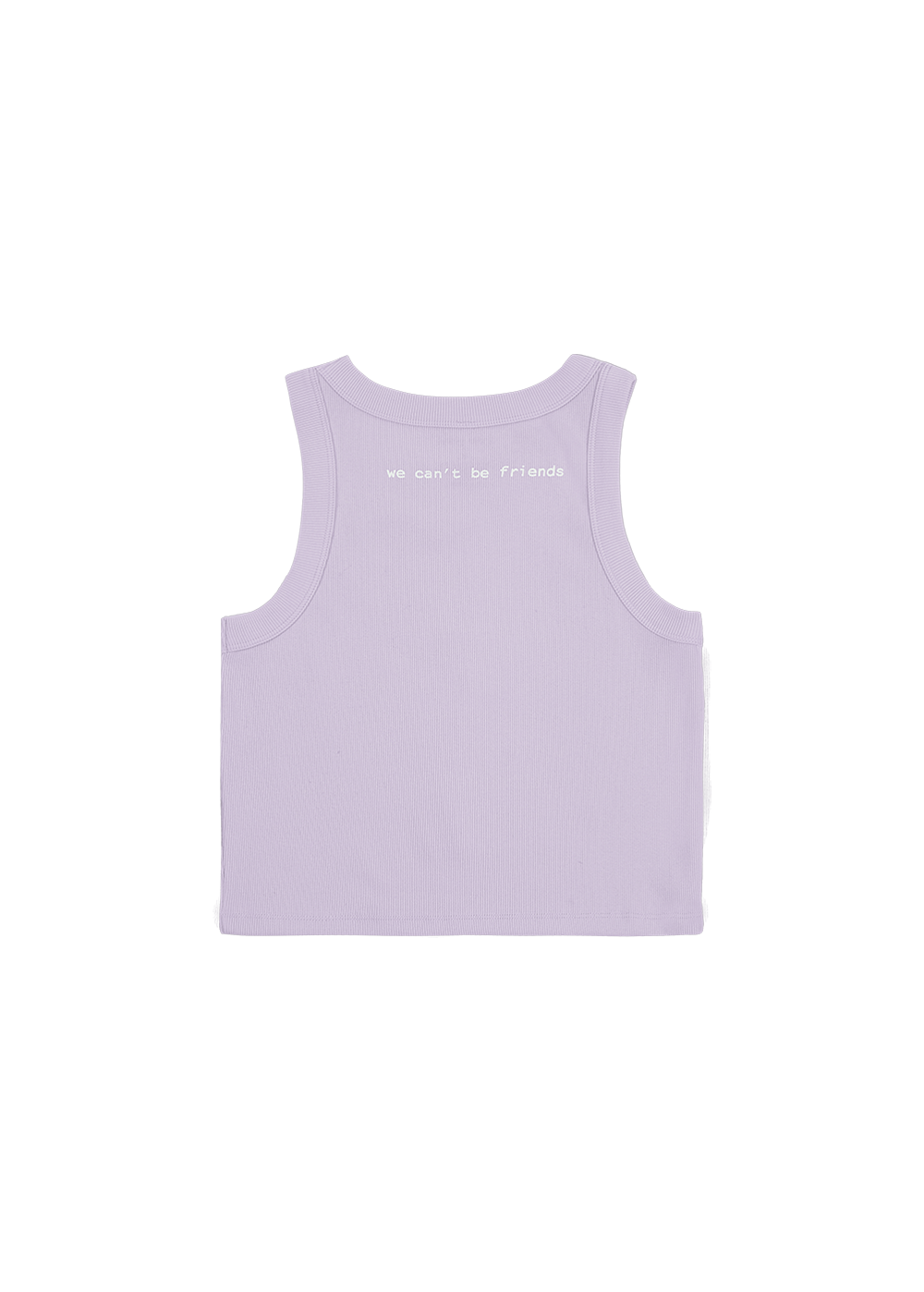 teddy ribbed tank top