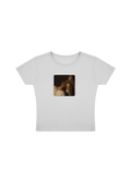 ag7 cropped white t-shirt