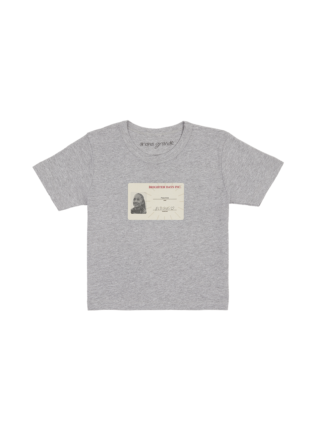 brighter days cropped t-shirt