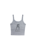 Christmas Kisses Cropped Tank Top