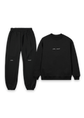 yes, and? crewneck + sweatpants